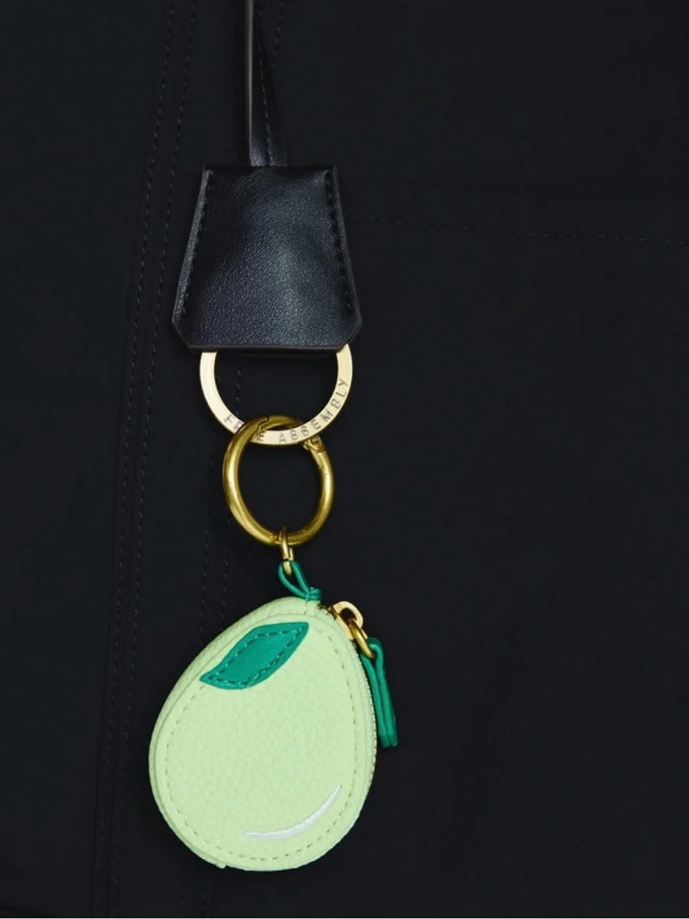 Free Assembly Women's Pear Coin Pouch Handbag Charm *NEW